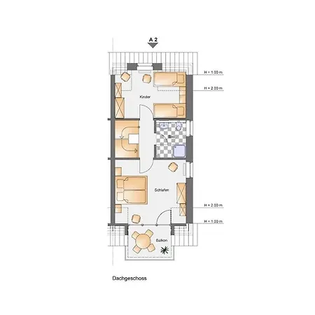 With 3 Bedrooms Σπίτι διακοπών Borkum